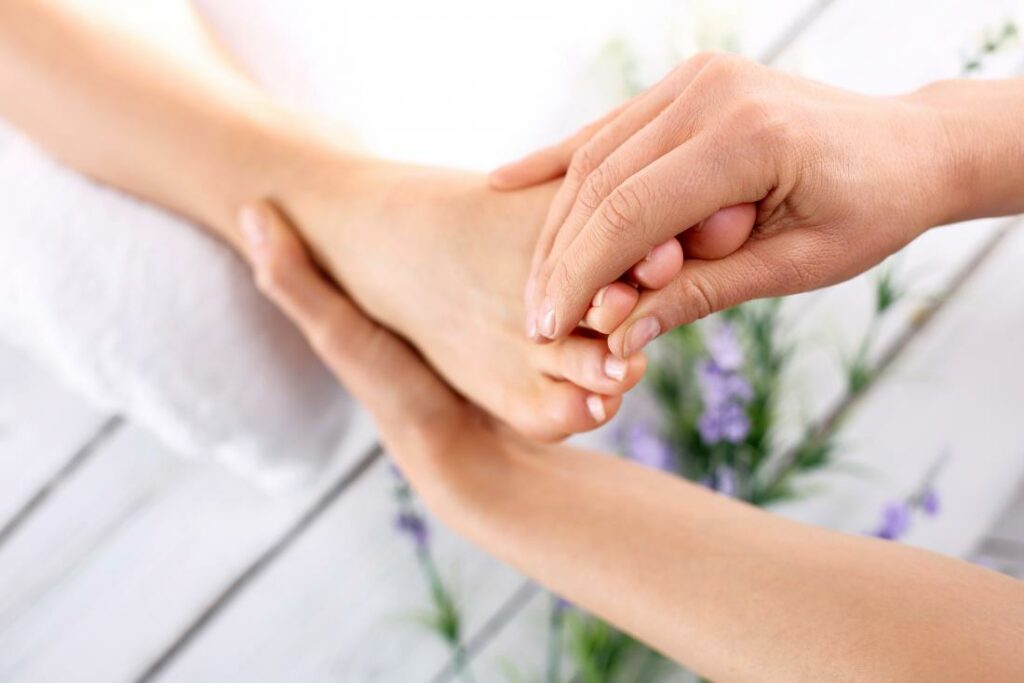 Foot massage techniques and benefits