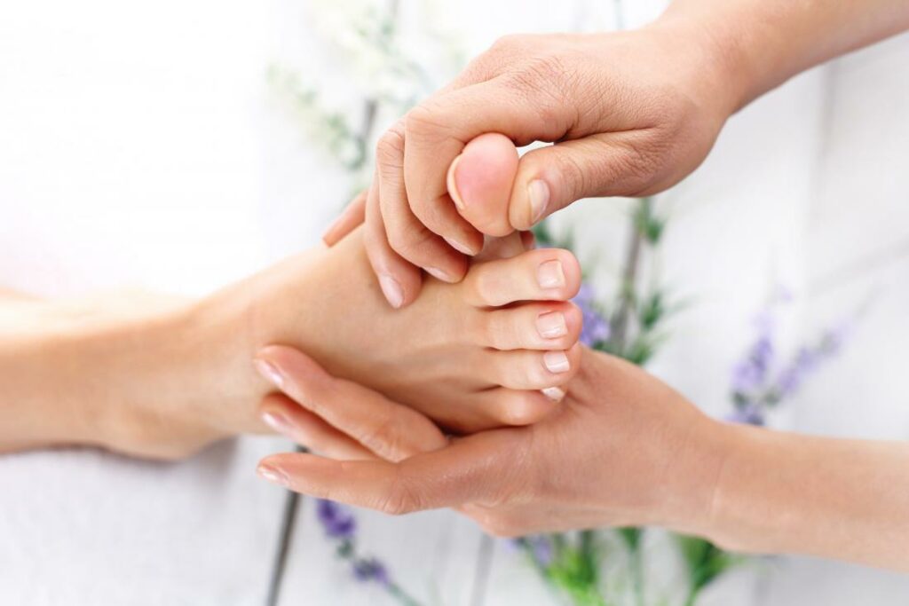 Foot massage techniques and benefits