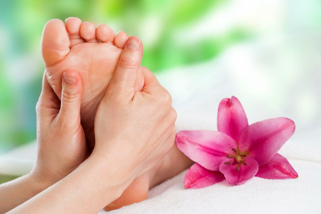 Foot massage techniques and benefits