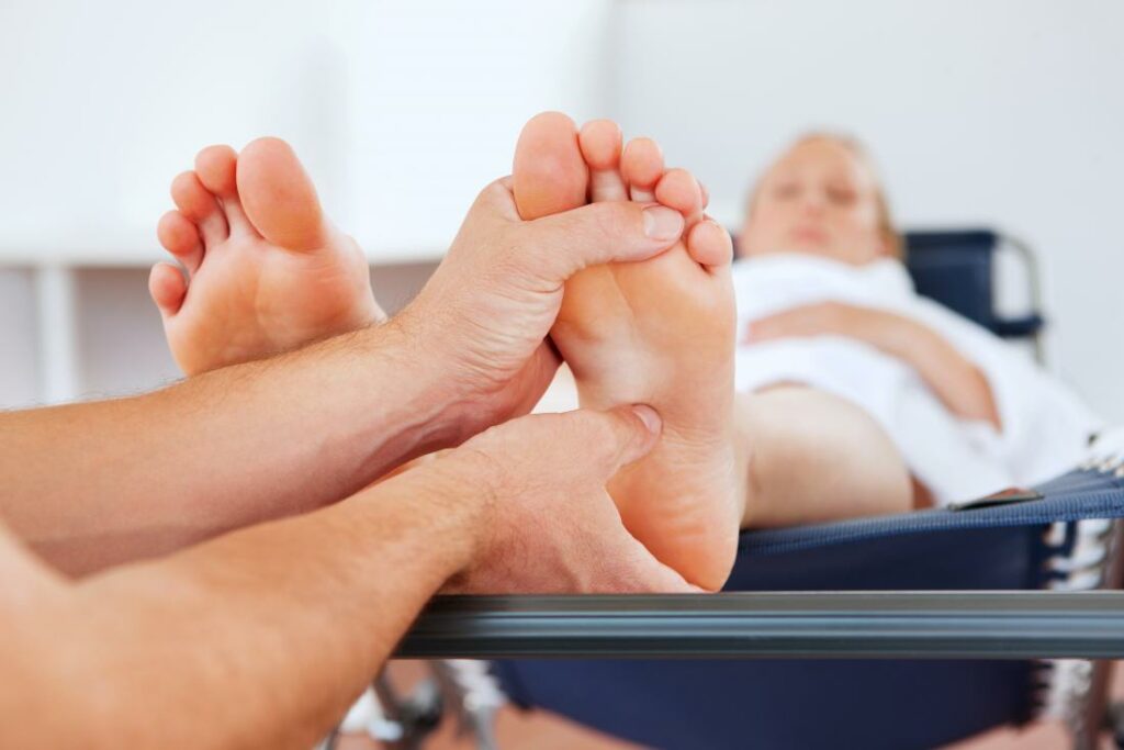 Foot massage techniques and benefits